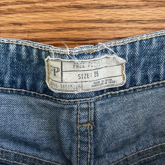 “Free People: Women’s Jean Shorts size 25” - Picture 3 of 8
